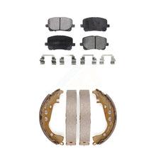 Charger l&#39;image dans la galerie, Front Rear Ceramic Brake Pads And Drum Shoes Kit For Toyota Corolla