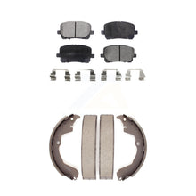 Charger l&#39;image dans la galerie, Front Rear Ceramic Brake Pads And Drum Shoes Kit For Toyota Matrix Pontiac Vibe