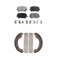 Charger l&#39;image dans la galerie, Front Rear Ceramic Brake Pads And Drum Shoes Kit For Toyota Corolla