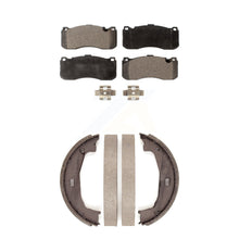 Charger l&#39;image dans la galerie, Front Rear Ceramic Brake Pads And Parking Shoes Kit For BMW 328i 323i