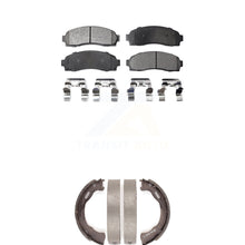 Charger l&#39;image dans la galerie, Front Rear Ceramic Brake Pads &amp; Parking Shoes Kit For Ford Explorer Mercury