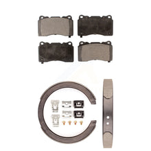 Charger l&#39;image dans la galerie, Front Rear Ceramic Brake Pads Parking Shoes Kit For Cadillac CTS Pontiac G8