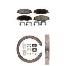 Charger l&#39;image dans la galerie, Front Rear Ceramic Brake Pads And Parking Shoes Kit For Cadillac STS