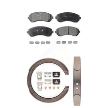 Load image into Gallery viewer, Front Rear Ceramic Brake Pads Parking Shoe Kit For Buick Rendezvous Venture