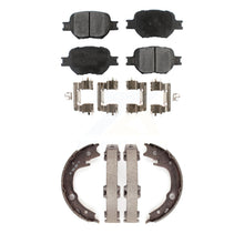 Charger l&#39;image dans la galerie, Front Rear Ceramic Brake Pads &amp; Parking Shoe Kit For Scion tC Toyota Celica