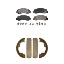 Charger l&#39;image dans la galerie, Front Rear Ceramic Brake Pads &amp; Parking Shoes Kit For Ford F-250 Super Duty