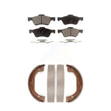 Load image into Gallery viewer, Front Rear Ceramic Brake Pads And Parking Shoes Kit For Ford Escape Mercury