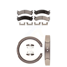 Load image into Gallery viewer, Front Rear Ceramic Brake Pads Parking Shoes Kit For Chevrolet Cadillac 2500