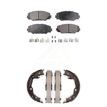 Load image into Gallery viewer, Front Rear Ceramic Brake Pads Parking Shoes Kit For Toyota RAV4 Matrix Vibe