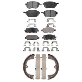 Kit de plaquettes de frein et chaussures de stationnement en céramique avant et arrière, pour Nissan Murano