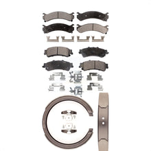 Charger l&#39;image dans la galerie, Front Rear Ceramic Brake Pads And Parking Shoes Kit For Cadillac DeVille DTS