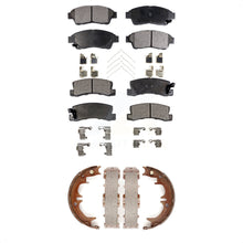 Charger l&#39;image dans la galerie, Front Rear Ceramic Brake Pads &amp; Parking Shoe Kit For 1992-1999 Toyota Camry 2.2L