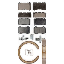 Charger l&#39;image dans la galerie, Front Rear Ceramic Brake Pads And Parking Shoes Kit For Cadillac STS