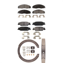 Charger l&#39;image dans la galerie, Front Rear Ceramic Brake Pads And Parking Shoes Kit For Cadillac CTS