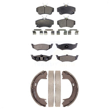 Charger l&#39;image dans la galerie, Front Rear Ceramic Brake Pads And Parking Shoe Kit For Chrysler PT Cruiser Dodge