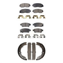 Charger l&#39;image dans la galerie, Front Rear Ceramic Brake Pads And Parking Shoes Kit For 2005-2010 Honda Odyssey