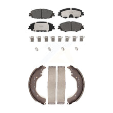 Charger l&#39;image dans la galerie, Front Rear Ceramic Brake Pads And Drum Shoes Kit For 2019 Toyota Corolla 2.0L