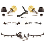 Front Tie Rod End Ball Joints Center link Idler Arm Kit (10Pc) For Chevrolet GMC S10 KTR-103948