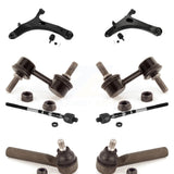 Front Suspension Control Arm And Ball Joint Tie Rod End Link Kit (8Pc) For Subaru Impreza KTR-104483