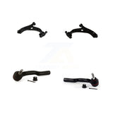Front Suspension Control Arm Assembly And Tie Rod End Kit For 2014-2018 Mazda 3 Sport KTR-104489