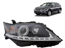 Charger l&#39;image dans la galerie, 2013, 2013-2015 Lexus RX350/450h, 2014, 2015, 81110-0E150, halogen, head lamp, LEXUS, LX2503156, passenger side, RX350/450h