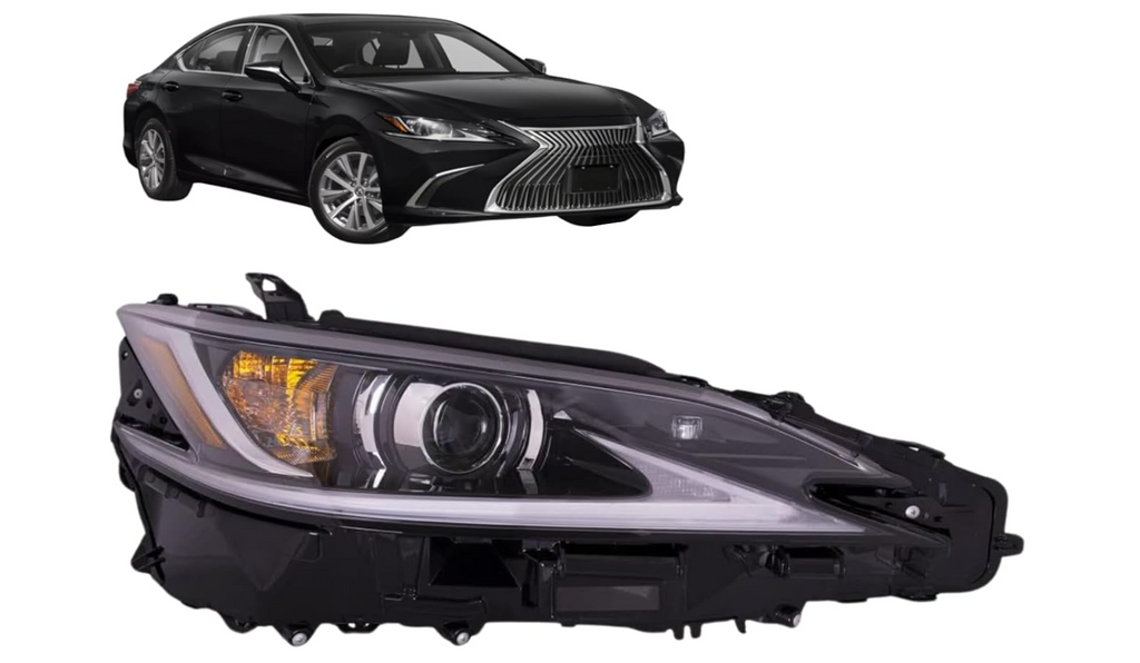 2019, 2019-2022 Lexus ES300h/ES350, 2020, 2021, 2022, 81110-06C91/81110-06C90, ES300h/ES350, head light, LEXUS, LX2503183, passenger side