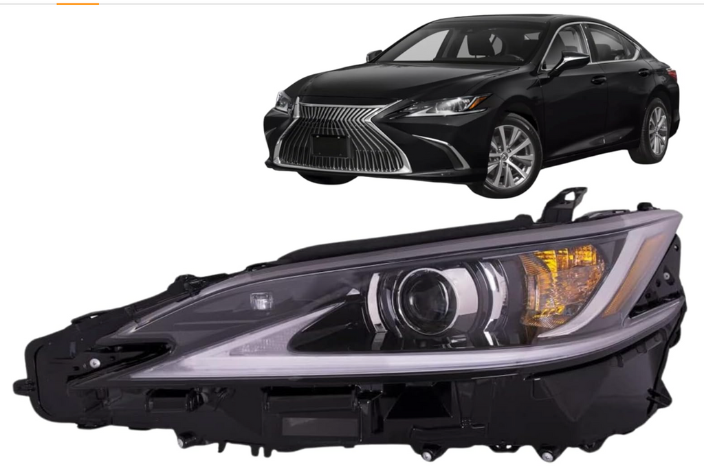 2019, 2019-2022 Lexus ES300h/ES350, 2020, 2021, 2022, 81150-06C91/81150-06C90, driver side, ES300h/ES350, head light, LEXUS, LX2512183