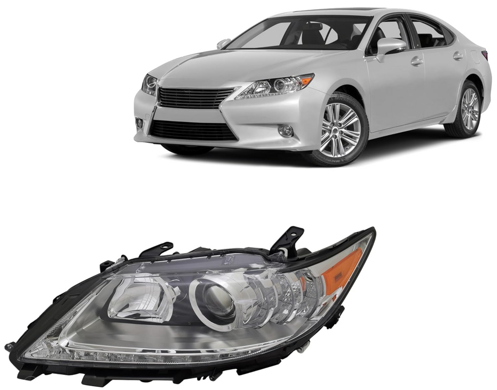 2013, 2013-2015 Lexus ES300h/ES350, 2014, 2015, 81185-33B50, driver side, ES300h/ES350, head lamp, LEXUS, LX2518140