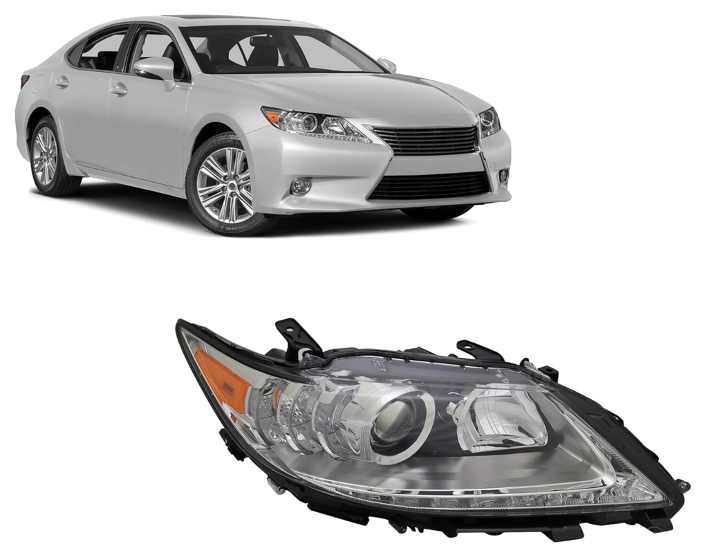 2013, 2013-2015 Lexus ES300h/ES350, 2014, 2015, 81145-33B50, ES300h/ES350, head lamp, LEXUS, LX2519140, passenger side