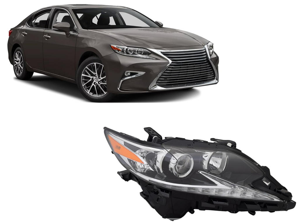 2016, 2016-2018 Lexus ES300h/ES350, 2017, 2018, 81140-33A50, ES300h/ES350, head light, LEXUS, LX2519158, passenger side