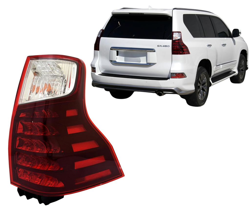 2011, 2011-2017 Lexus GX460, 2012, 2013, 2014, 2015, 2016, 2017, 81550WY040, GX460, LEXUS, LX2801128, passenger side, tail lamp