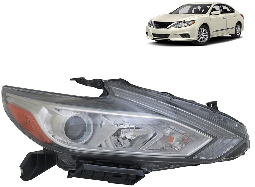 2016, 2016-2018 Nissan Altima Sedan, 2017, 2018, 26010-9HS9A/9HS0A, Altima SEDAN, head lamp, NI2503247, NISSAN, passenger side