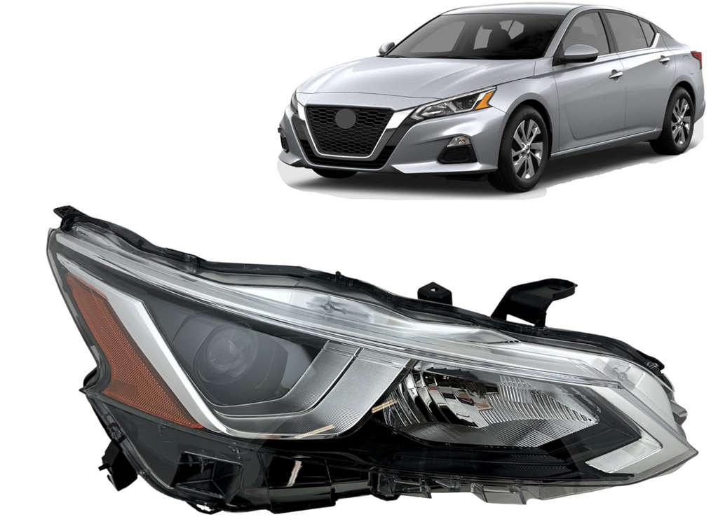 2019, 2019-2022 Nissan Altima, 2020, 2021, 2022, 26010-6CA0A, Altima, halogen, head lamp, NI2503265, NISSAN