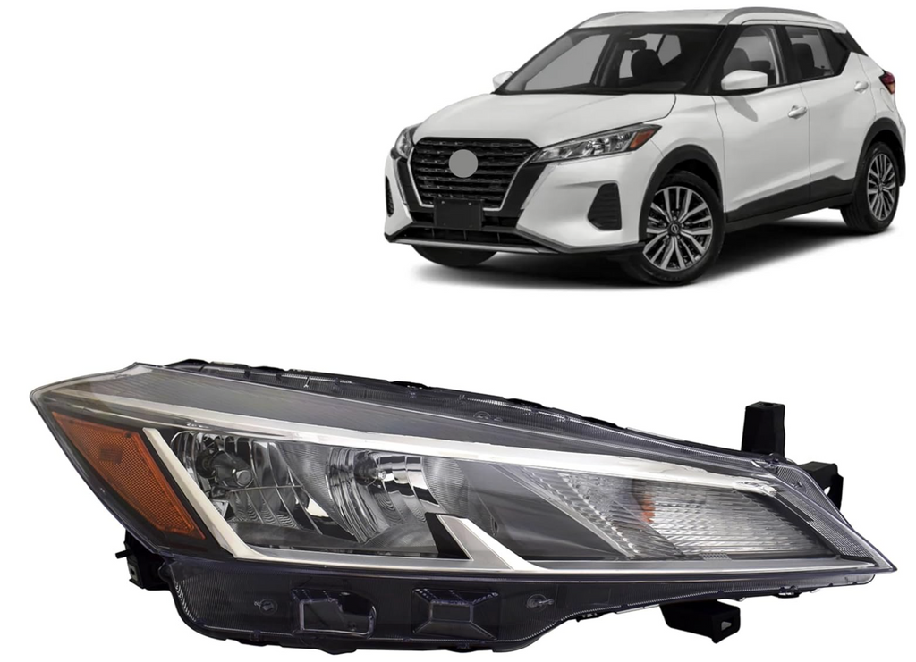 2021, 2021-2023 Nissan Kicks, 2022, 2023, 260105R00A, halogen, head lamp, KICKS, NI2503283, NISSAN, passenger side