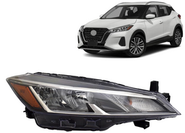 2021, 2021-2023 Nissan Kicks, 2022, 2023, 260105R00A, halogen, head lamp, KICKS, NI2503283, NISSAN, passenger side