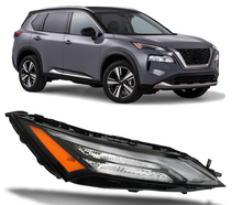 Charger l&#39;image dans la galerie, 2021, 2021-2023 Nissan Rogue, 2022, 2023, 261206RR0A, daytime running light, NI2563102, NISSAN, passenger side, ROGUE