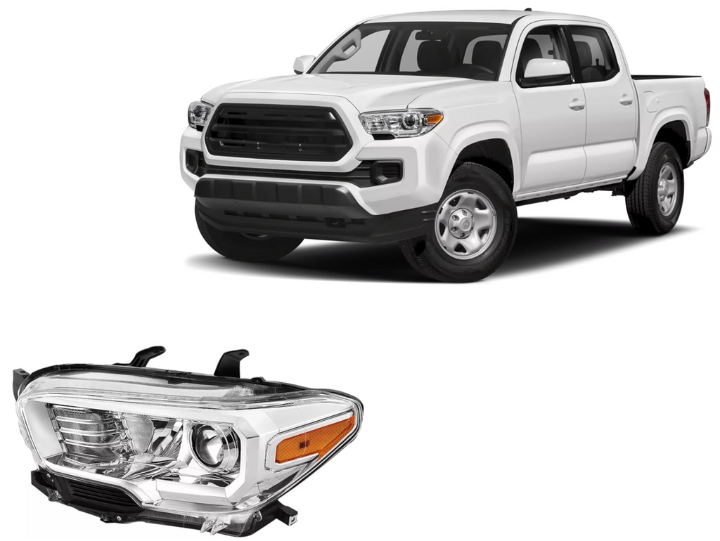 2016, 2016-2019 Toyota Tacoma, 2017, 2018, 2019, 8115004250, driver side, headlamp, TACOMA, TO2502242, TOYOTA