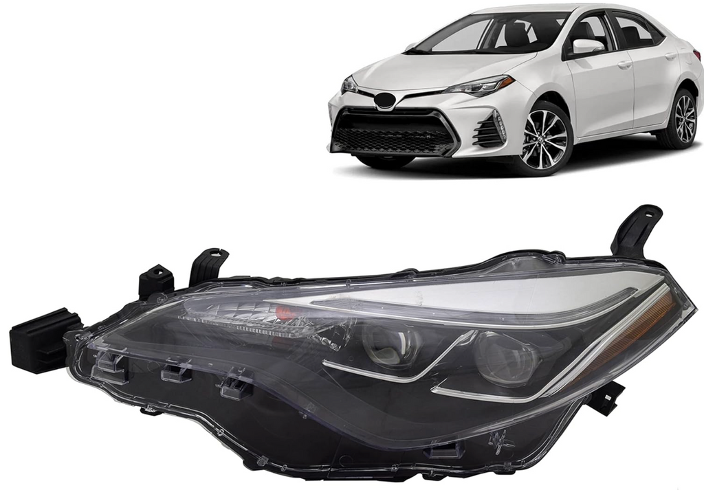 2017, 2017-2019 Toyota Corolla, 2018, 2019, 81150-02M90, Corolla, driver side, headlight, TO2502250, TOYOTA