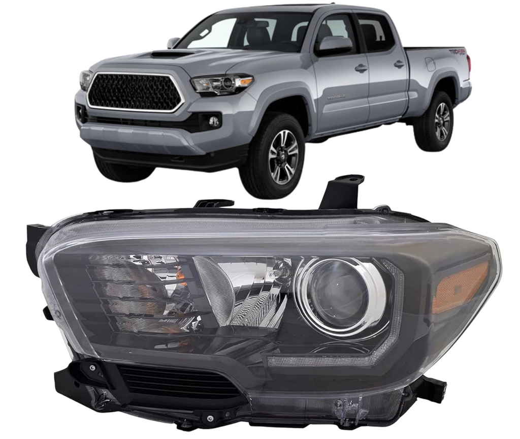 2017, 2017-2019 Toyota Tacoma, 2018, 2019, 8115004280, driver side, headlamp, TACOMA, TO2502254, TOYOTA