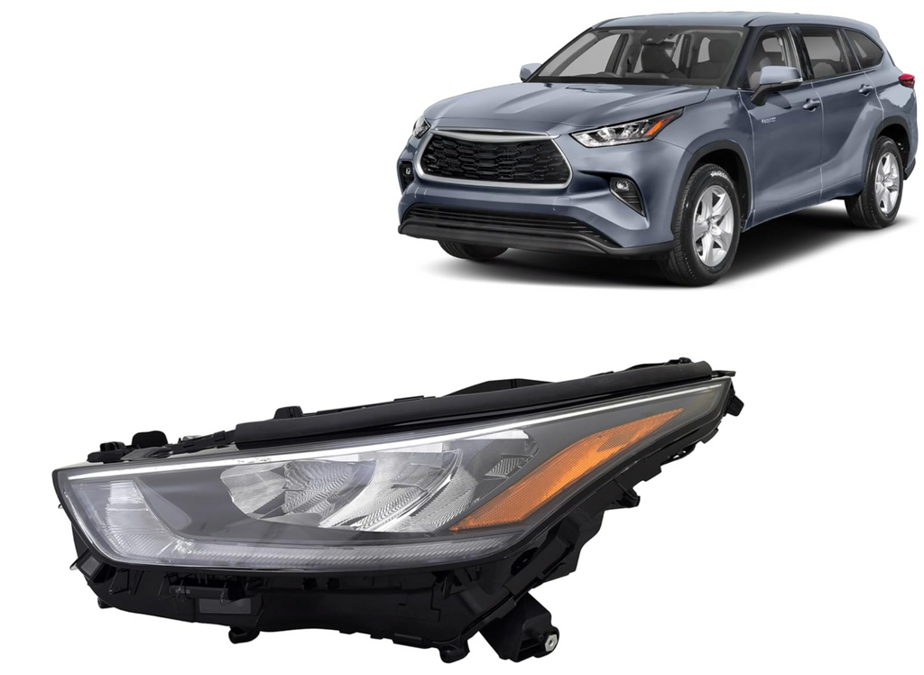 2020, 2020-2021 Toyota Highlander, 2021, 81150-0E460, driver side, headlamp, HIGHLANDER, TO2502293, TOYOTA