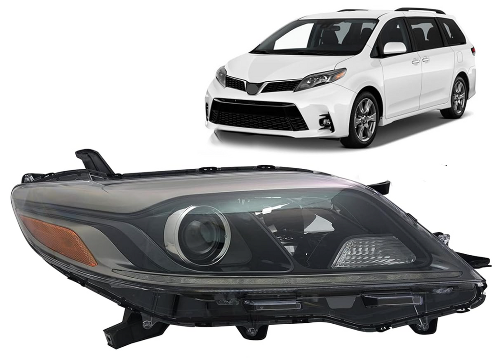 2015, 2015-2020 Toyota Sienna, 2016, 2017, 2018, 2019, 2020, 8111008081, daytime running light, headlamp, passenger side, SIENNA, TO2503231, TOYOTA