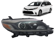 Charger l&#39;image dans la galerie, 2015, 2015-2020 Toyota Sienna, 2016, 2017, 2018, 2019, 2020, 8111008081, daytime running light, headlamp, passenger side, SIENNA, TO2503231, TOYOTA