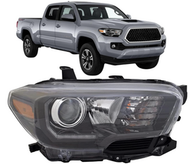2017, 2017-2019 Toyota Tacoma, 2018, 2019, 8111004280, headlamp, passenger side, TACOMA, TO2503254, TOYOTA