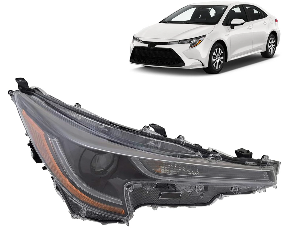 2020, 2020-2022 Toyota Corolla, 2021, 2022, 81110-02S30, Corolla, headlight, passenger side, TO2503286, TOYOTA