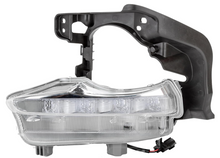 Load image into Gallery viewer, 2019-2023 Toyota Tacoma headlamp assembly driver side halogen chrome without led drl with fog lamps LH