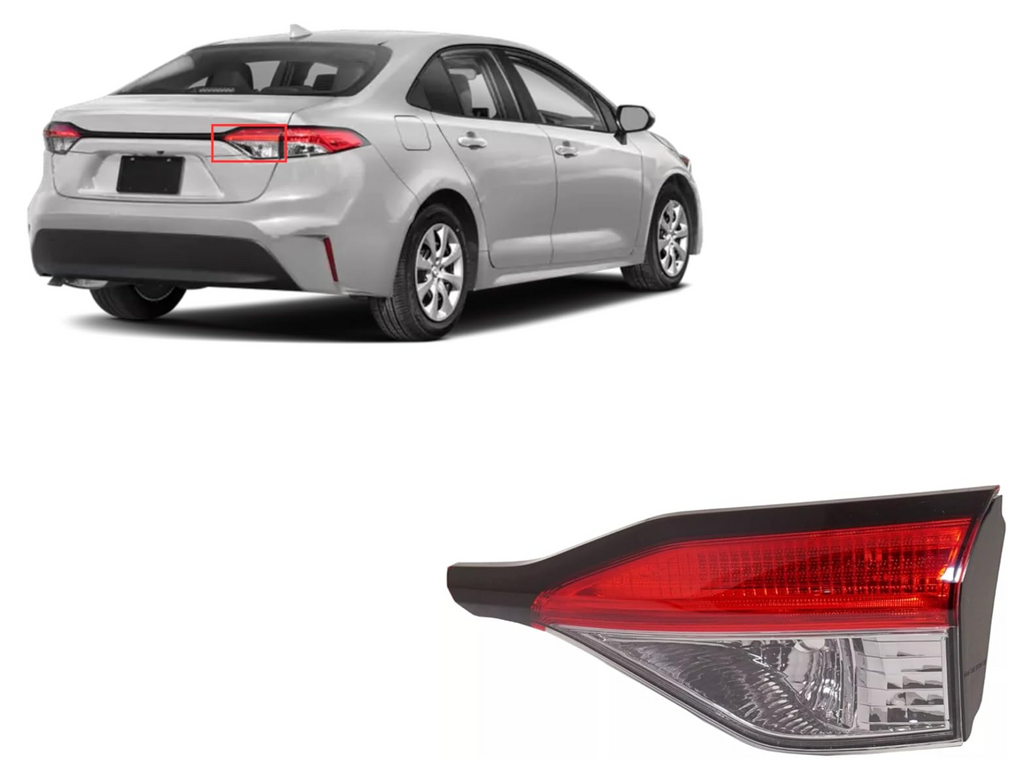 2020, 2020-2022 Toyota Corolla, 2021, 2022, 81581-12280, Corolla, passenger side, tail lamp, TO2803152, TOYOTA