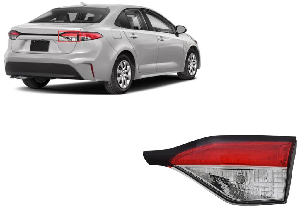 2020, 2020-2022 Toyota Corolla, 2021, 2022, 81580-02B60, Corolla, passenger side, tail lamp, TO2803154, TOYOTA