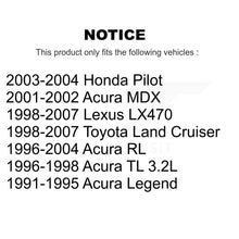 Charger l'image dans la galerie, Wheel Bearing 70-510011 For Honda Pilot Acura MDX Lexus LX470 RL Toyota Land Cruiser TL Legend