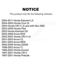 Charger l'image dans la galerie, Wheel Bearing 70-510050 For Honda Civic CR-V Pilot Accord Acura Element RSX TL S2000 Prelude MDX CL