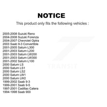 Charger l'image dans la galerie, Wheel Bearing 70-510052 For Chevrolet Optra Saab Saturn 9-3 L200 L300 900 9-5 L100 Cadillac Catera